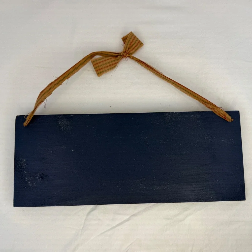 Hand Painted Wood Sign 